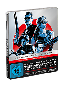 Terminator 2 - Limited 30th Anniversary - Steelbook Edition (4K Ultra HD+3D Blu-ray+Blu-ray) Image 2