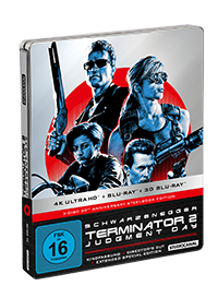 Terminator 2 - Limited 30th Anniversary - Steelbook Edition (4K Ultra HD+3D Blu-ray+Blu-ray) Terminator 2 - Limited 30th Anniversary - Steelbook Edition (4K Ultra HD+3D Blu-ray+Blu-ray)