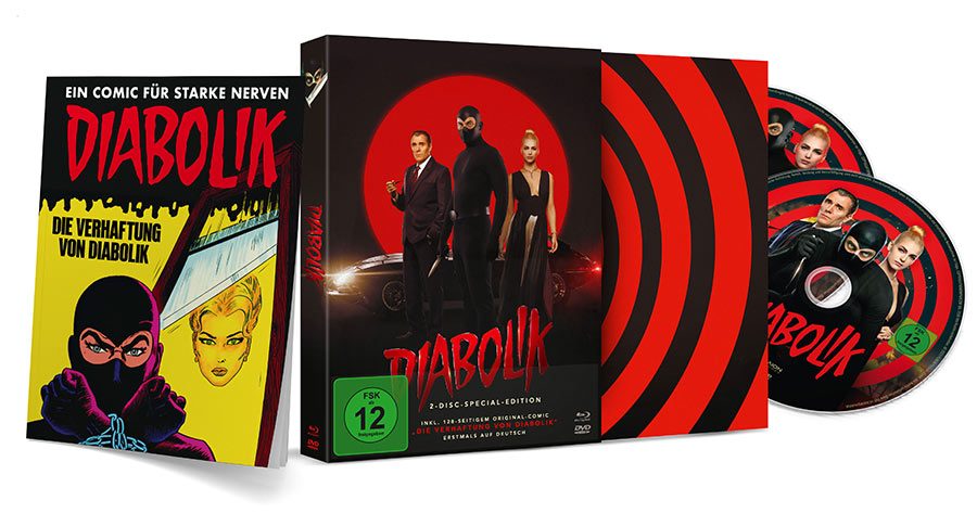Diabolik (Special Edition mit Comic, Blu-ray+DVD) Diabolik (Special Edition mit Comic, Blu-ray+DVD)