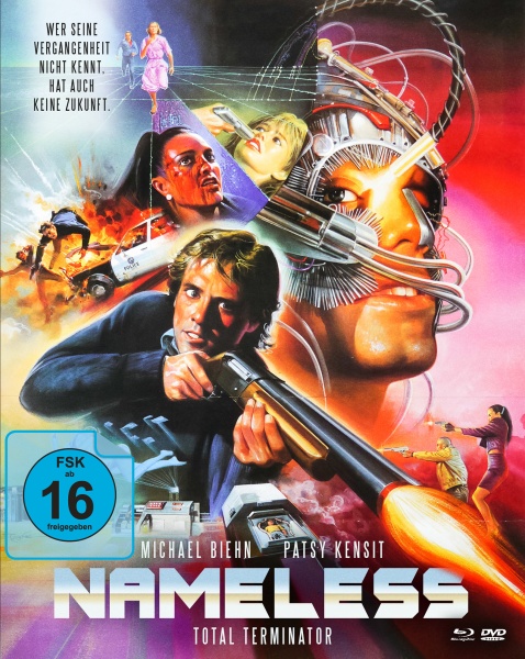 Nameless - Total Terminator (Mediabook B, Blu-ray + DVD) Cover