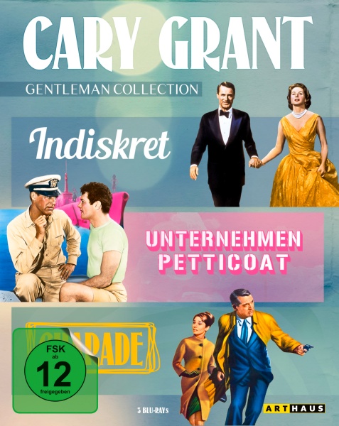 Cary Grant Gentleman Collection (3 Blu-rays) Cover Cary Grant Gentleman Collection (3 Blu-rays) Cover
