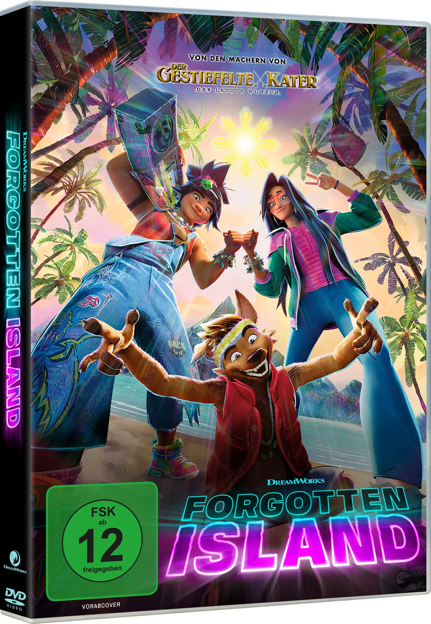 Film, Animation, DVD, Cover, Vergessene Insel