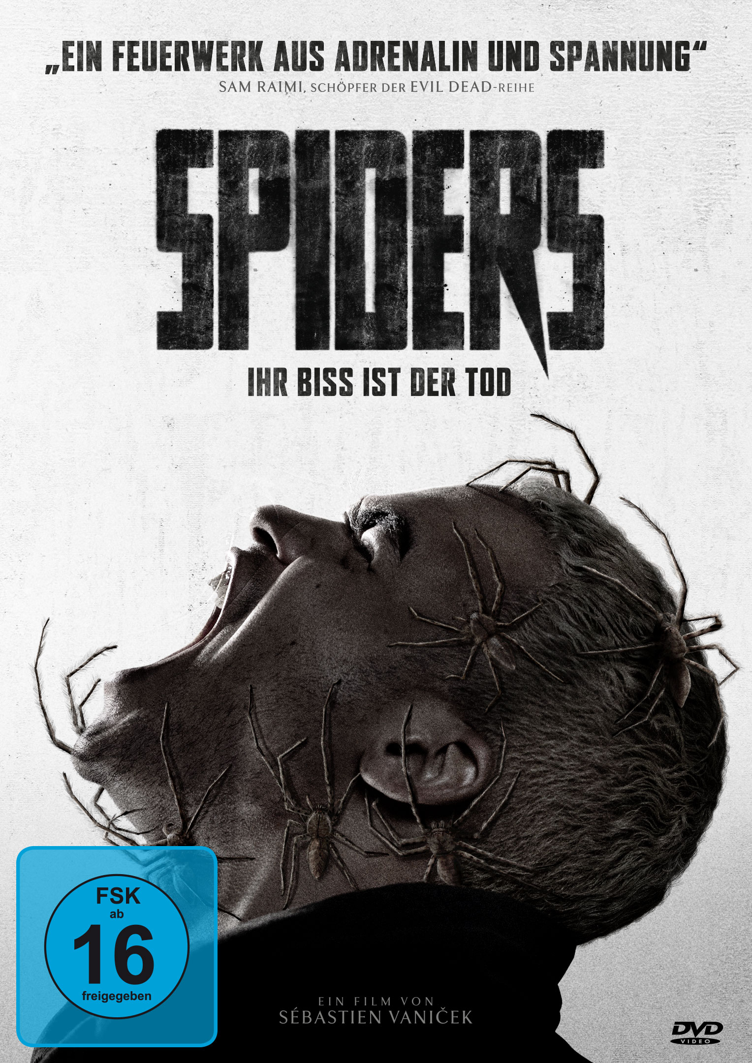 Spiders - Ihr Biss ist der Tod (DVD) Cover Spiders - Ihr Biss ist der Tod (DVD) Cover