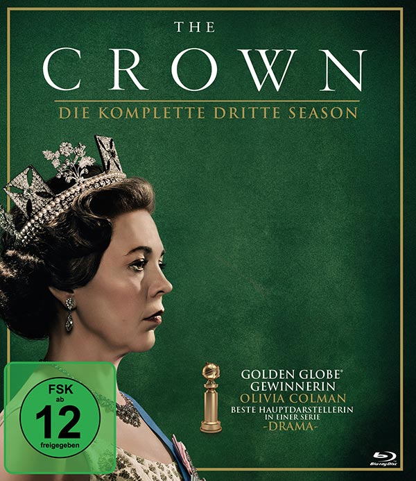 The Crown - Season 3 (4 Blu-rays) Cover The Crown - Season 3 (4 Blu-rays) Cover