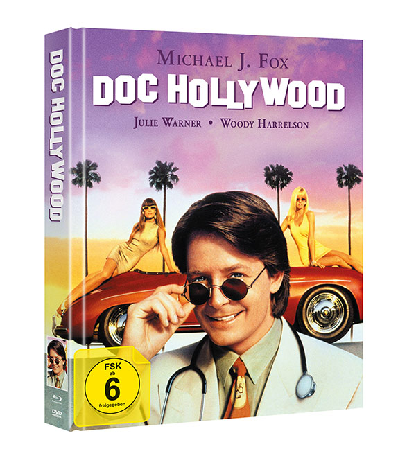 Doc Hollywood (Mediabook, Blu-ray+DVD) Buch, Sonnenbrille, Erwachsener, Person, Frau