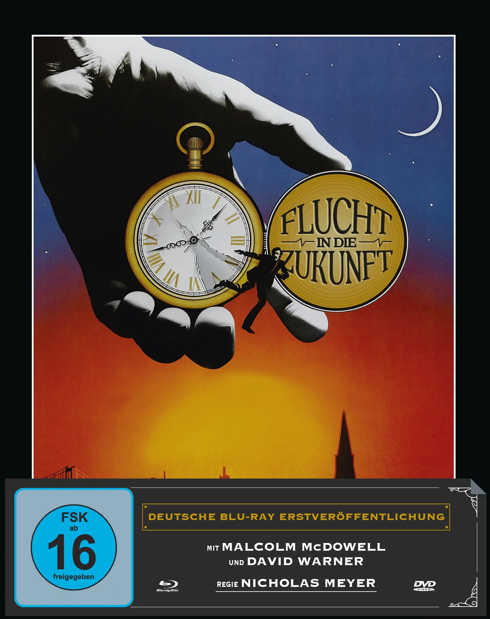 Flucht in die Zukunft (Mediabook, Blu-ray+DVD) Cover Flucht in die Zukunft (Mediabook, Blu-ray+DVD) Cover