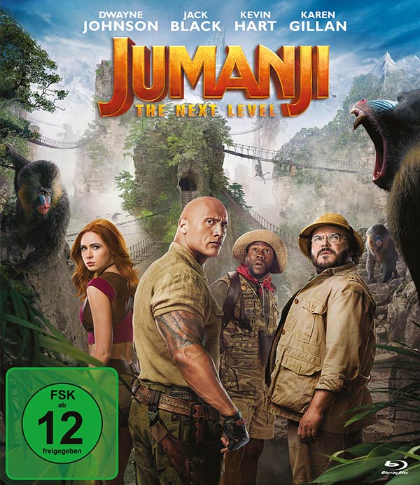Jumanji: The Next Level (Blu-ray) Cover Jumanji: The Next Level (Blu-ray) Cover