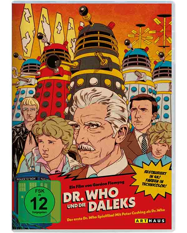 Dr. Who und die Daleks -Dig.Rem. (DVD) Cover Dr. Who und die Daleks -Dig.Rem. (DVD) Cover