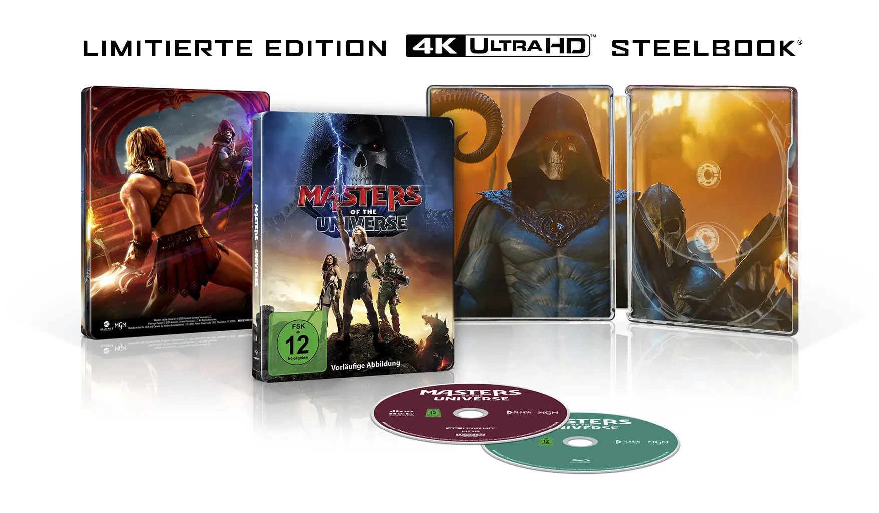 Masters of the Universe (Steelbook, 4K-UHD+Blu-ray)
