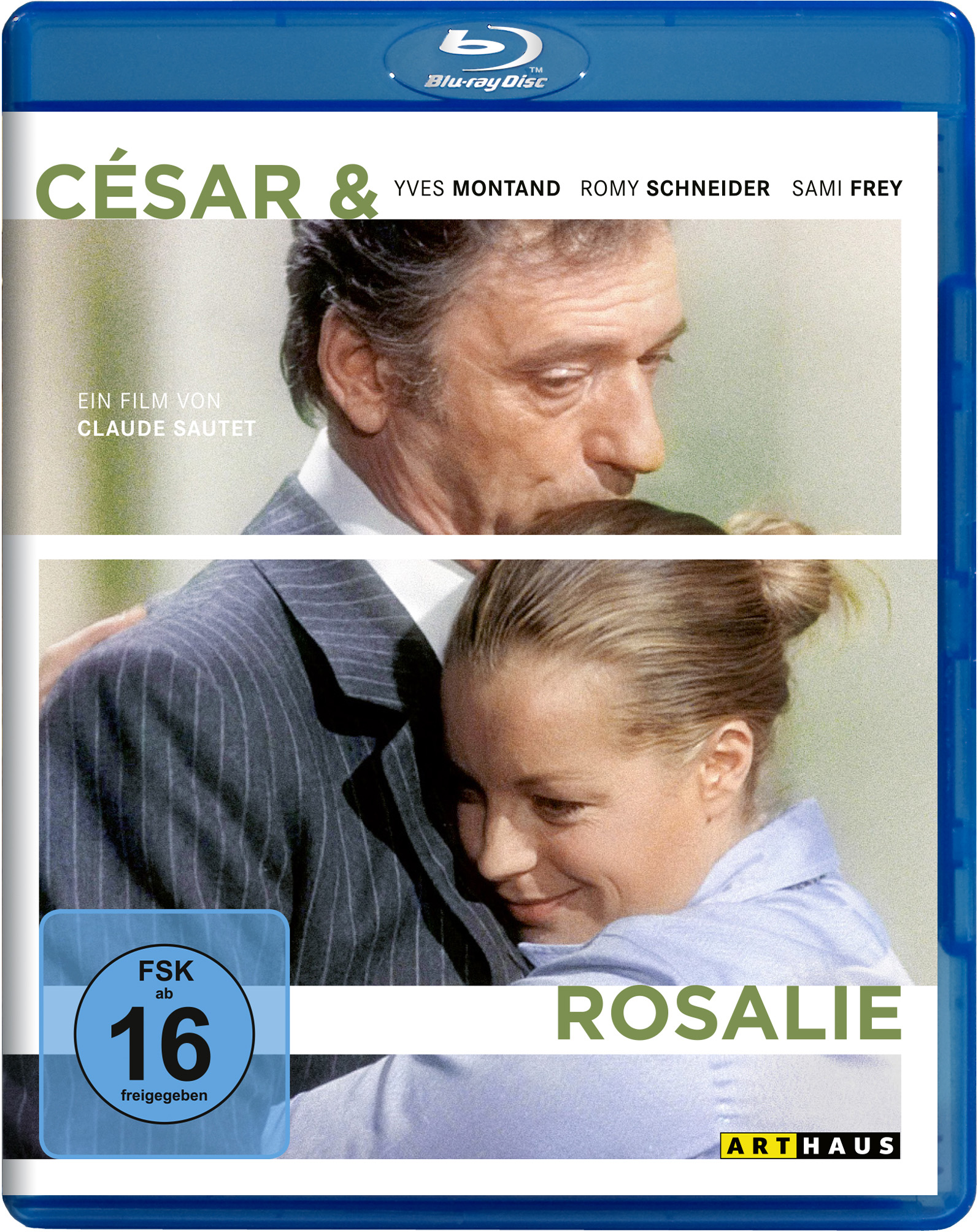 Cesar und Rosalie (Blu-ray) Gesicht, Kopf, Person, Portrait, Text