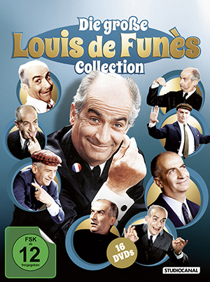Die große Louis de Funes Collection (16 DVDs) Cover
