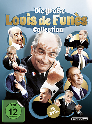 Die große Louis de Funes Collection (16 DVDs) Cover Die große Louis de Funes Collection (16 DVDs) Cover