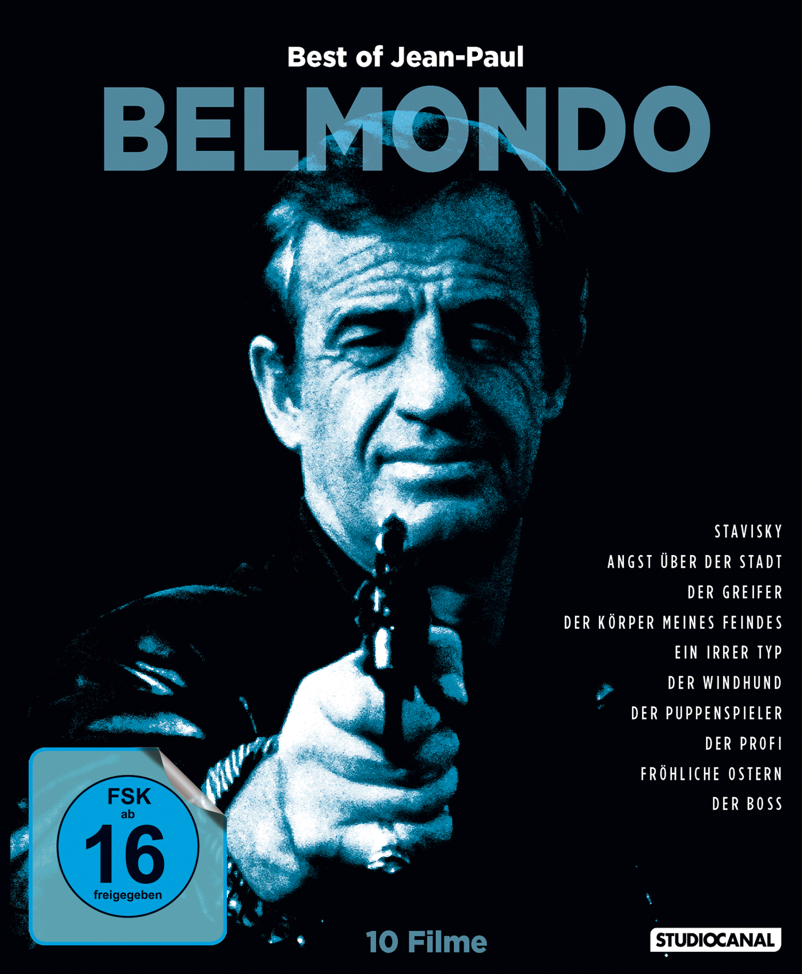 Best of Jean-Paul Belmondo Edition (10 Blu-rays) Cover