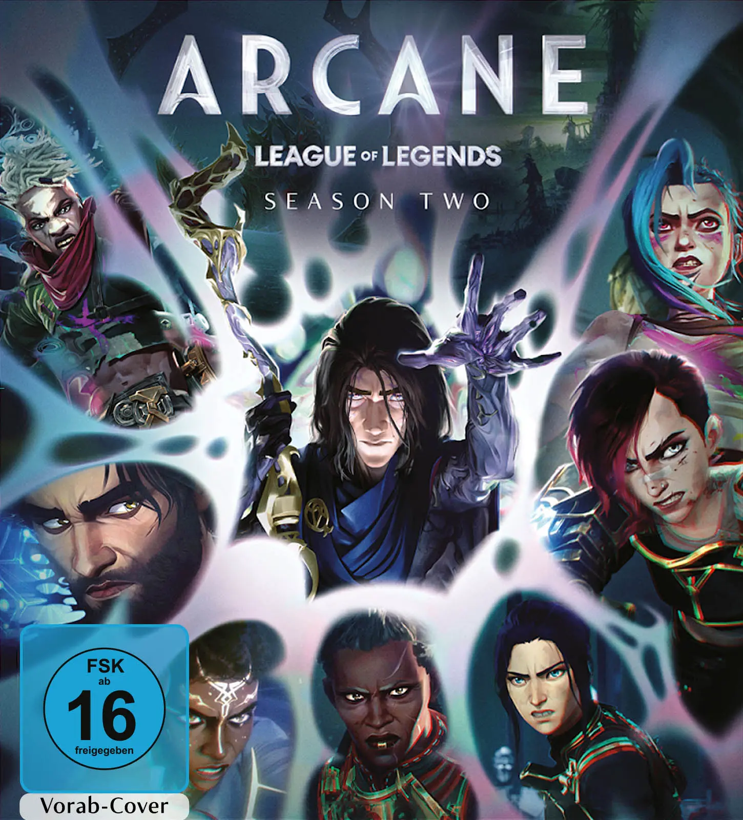Arcane - League of Legends: Staffel 2 (3 Blu-rays) Cover Arcane - League of Legends: Staffel 2 (3 Blu-rays) Cover