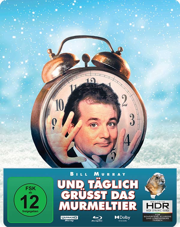 Und täglich grüßt das Murmeltier (Remastered) (Steelbook, 4K-UHD+Blu-ray) Und täglich grüßt das Murmeltier (Remastered) (Steelbook, 4K-UHD+Blu-ray)