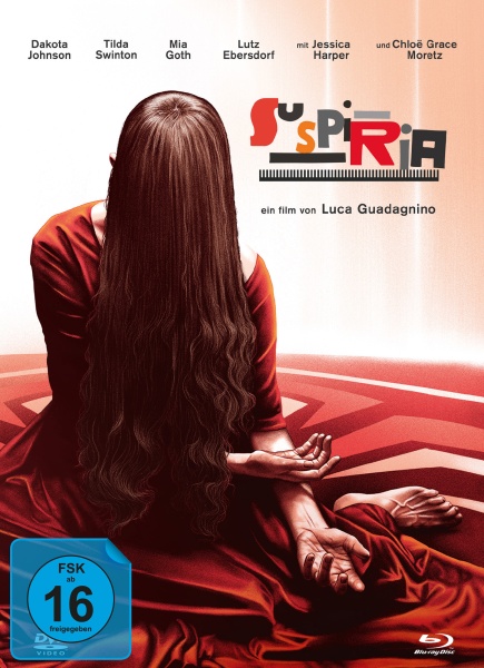 Suspiria (Mediabook B, Blu-ray + DVD) Cover Suspiria (Mediabook B, Blu-ray + DVD) Cover