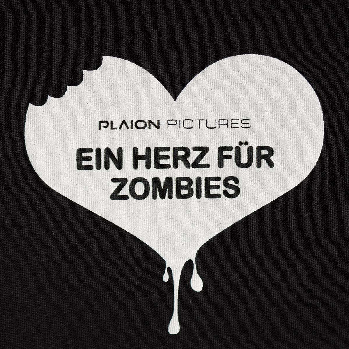 Herz für Zombies PP T-Shirt Men Black Image 5
