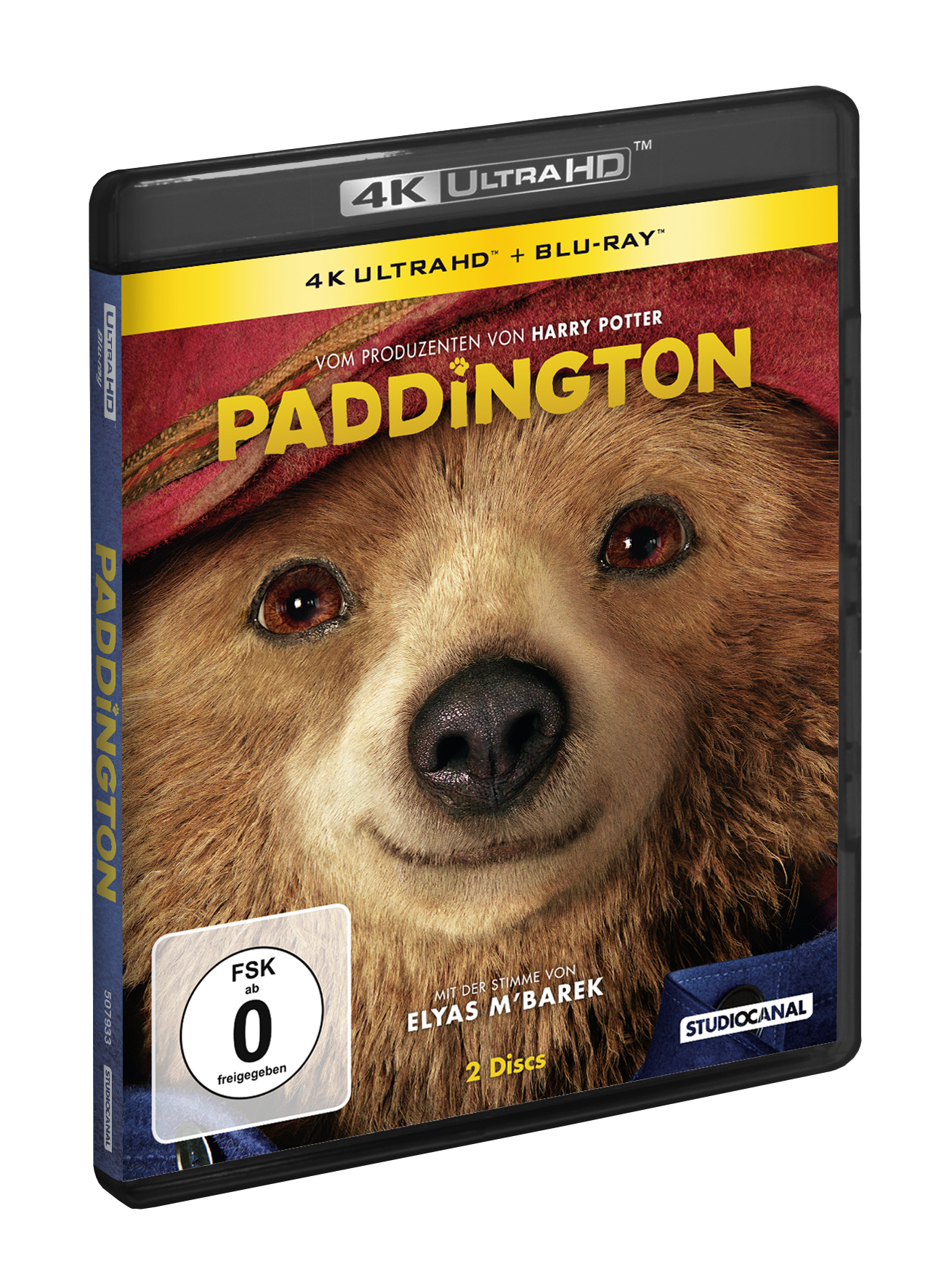 Paddington (4K-UHD + Blu-ray) Tier, Hund, Säugetier, Haustier