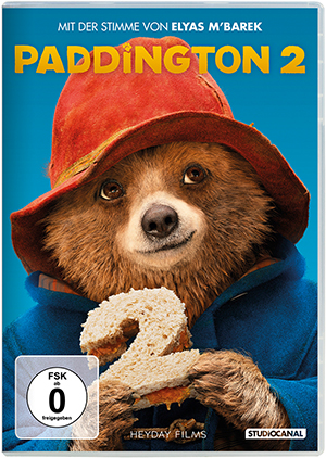 Paddington 2 (DVD) Cover Paddington 2 (DVD) Cover