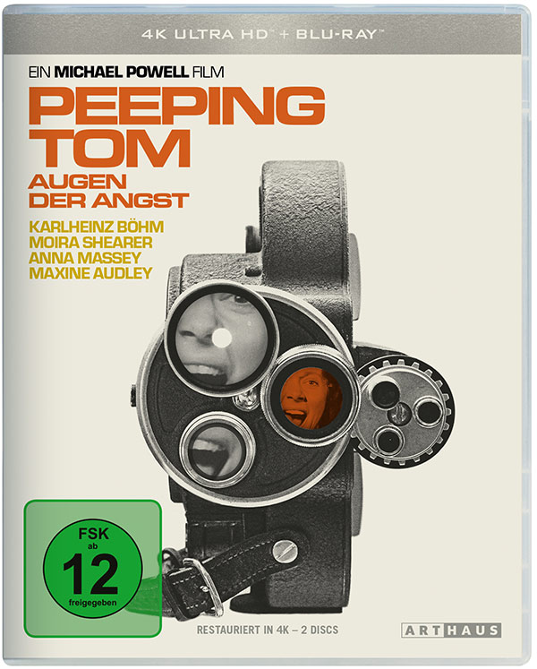 Peeping Tom - Augen der Angst - Collectors Edition (4K UHD+Blu-ray) Cover