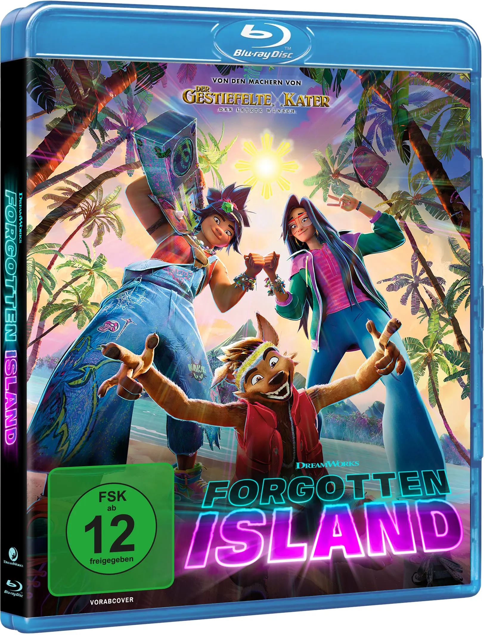 Blu-ray, Animation, Insel, Menschen, Hund