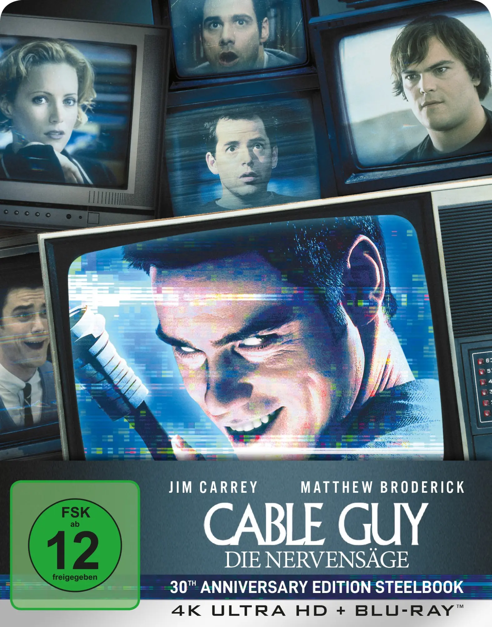Cable Guy - Die Nervensäge (Steelbook, 4K-UHD+Blu-ray)