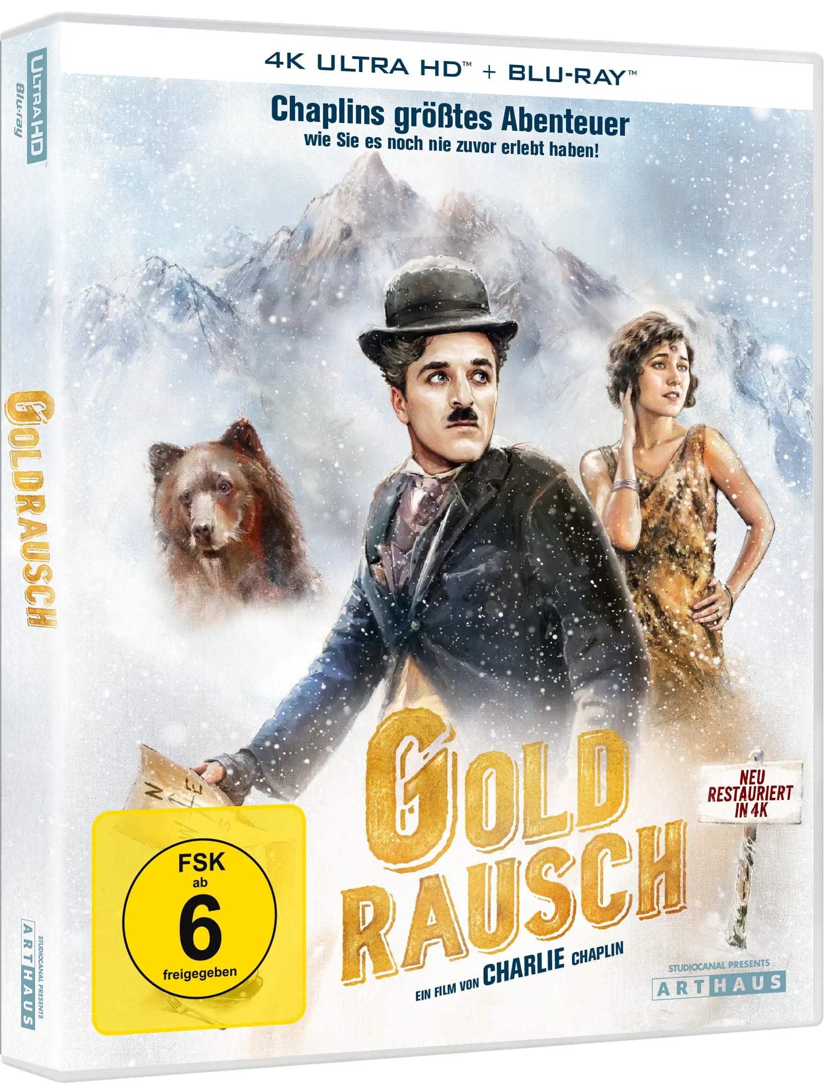 Goldrausch (4K-UHD+Blu-ray)