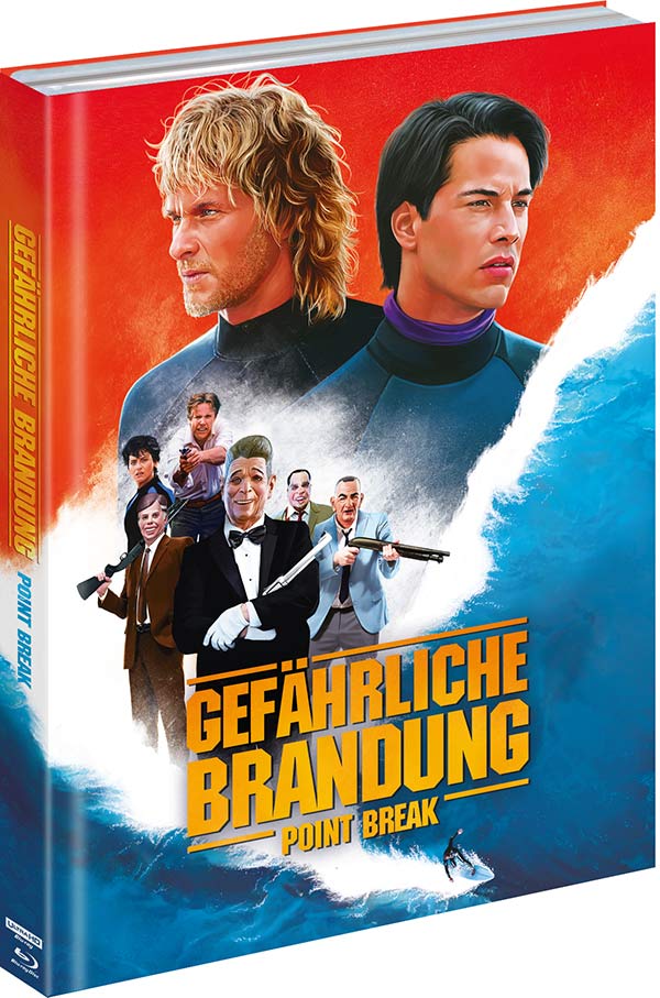 Gefährliche Brandung - Point Break - Limited Mediabook Edition Cover A (4K-UHD+Blu-ray) Gefährliche Brandung - Point Break - Limited Mediabook Edition Cover A (4K-UHD+Blu-ray)