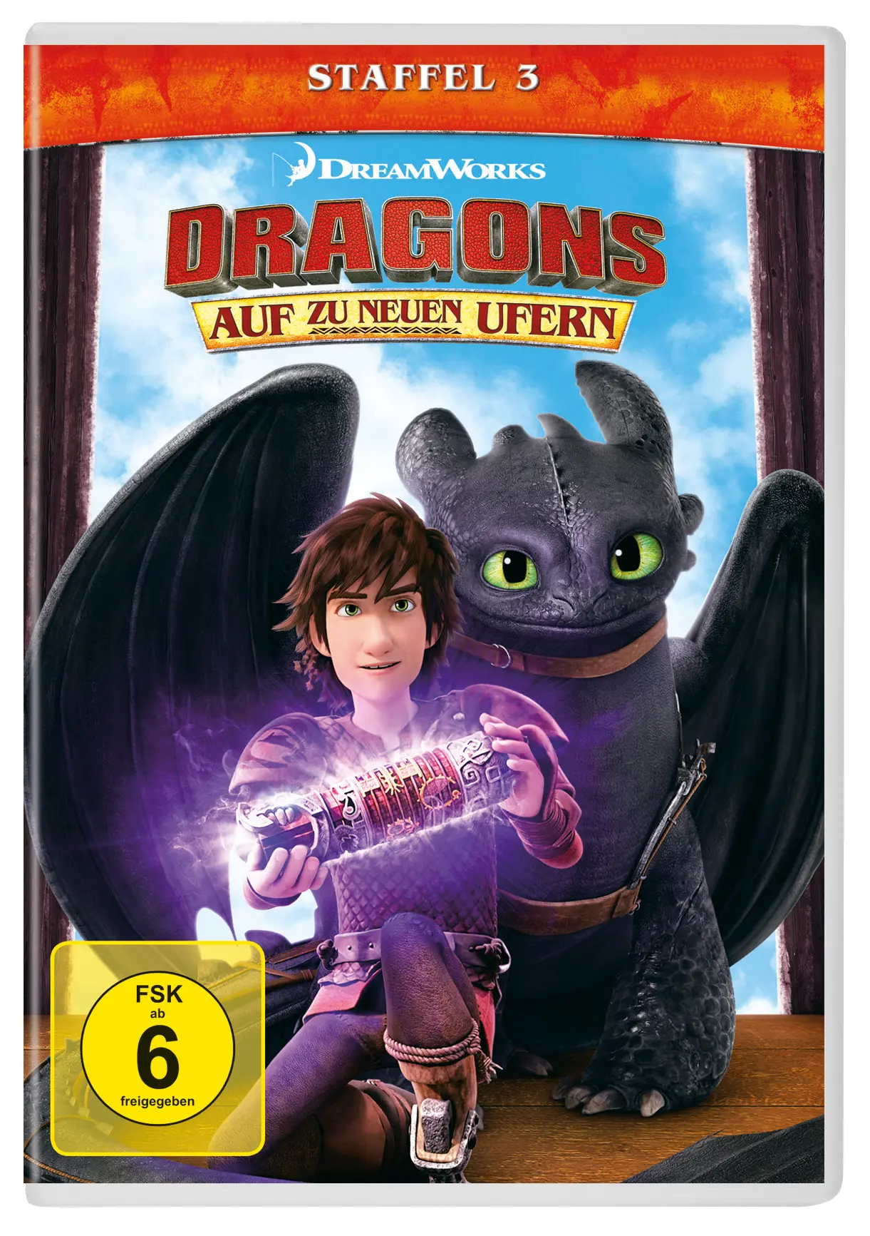 Dragons - Auf zu neuen Ufern: Staffel 3 (DVD)