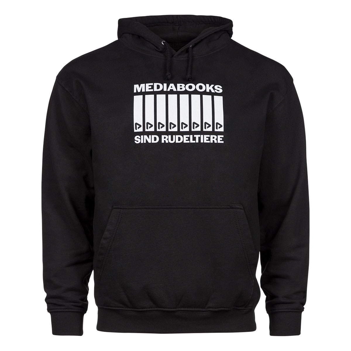 Rudeltiere PP Hoodie Unisex Black Cover Rudeltiere PP Hoodie Unisex Black Cover