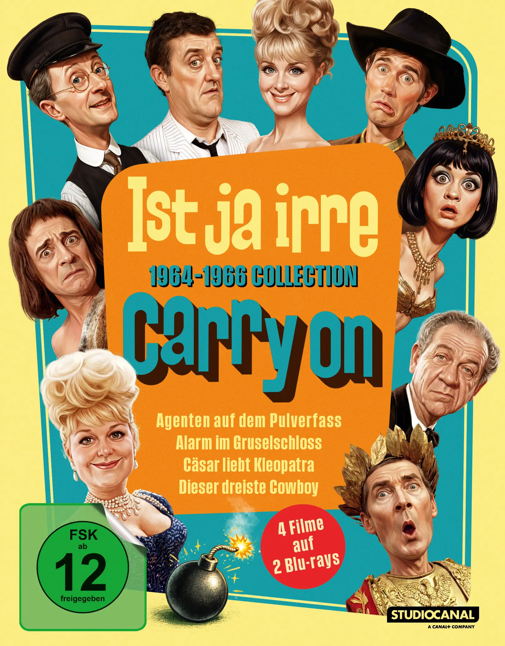 Ist ja irre - 1964-1966 Collection (4 Filme, 2 Blu-rays)