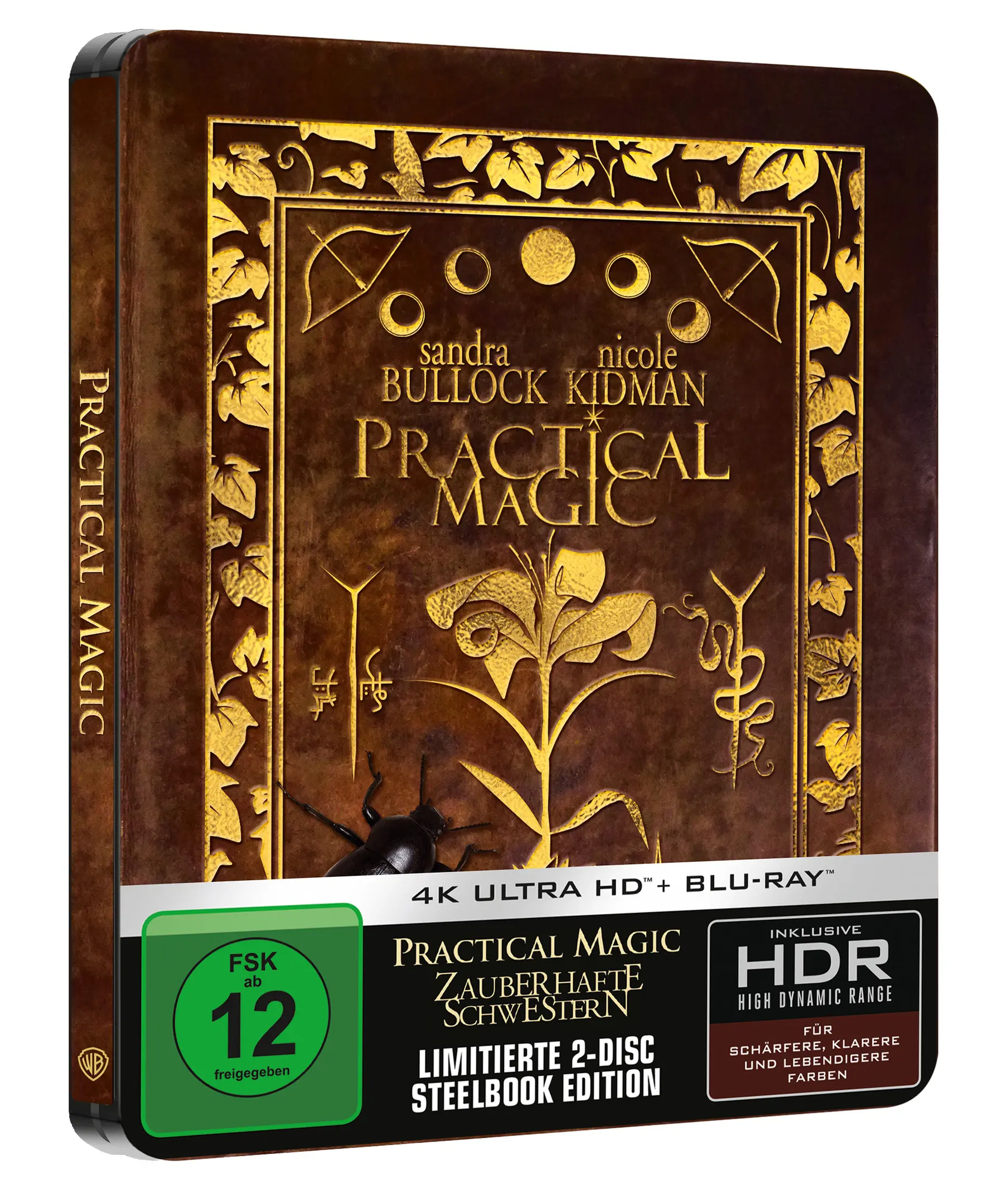 Practical Magic: Zauberhafte Schwestern (Steelbook, 4K-UHD+Blu-ray)