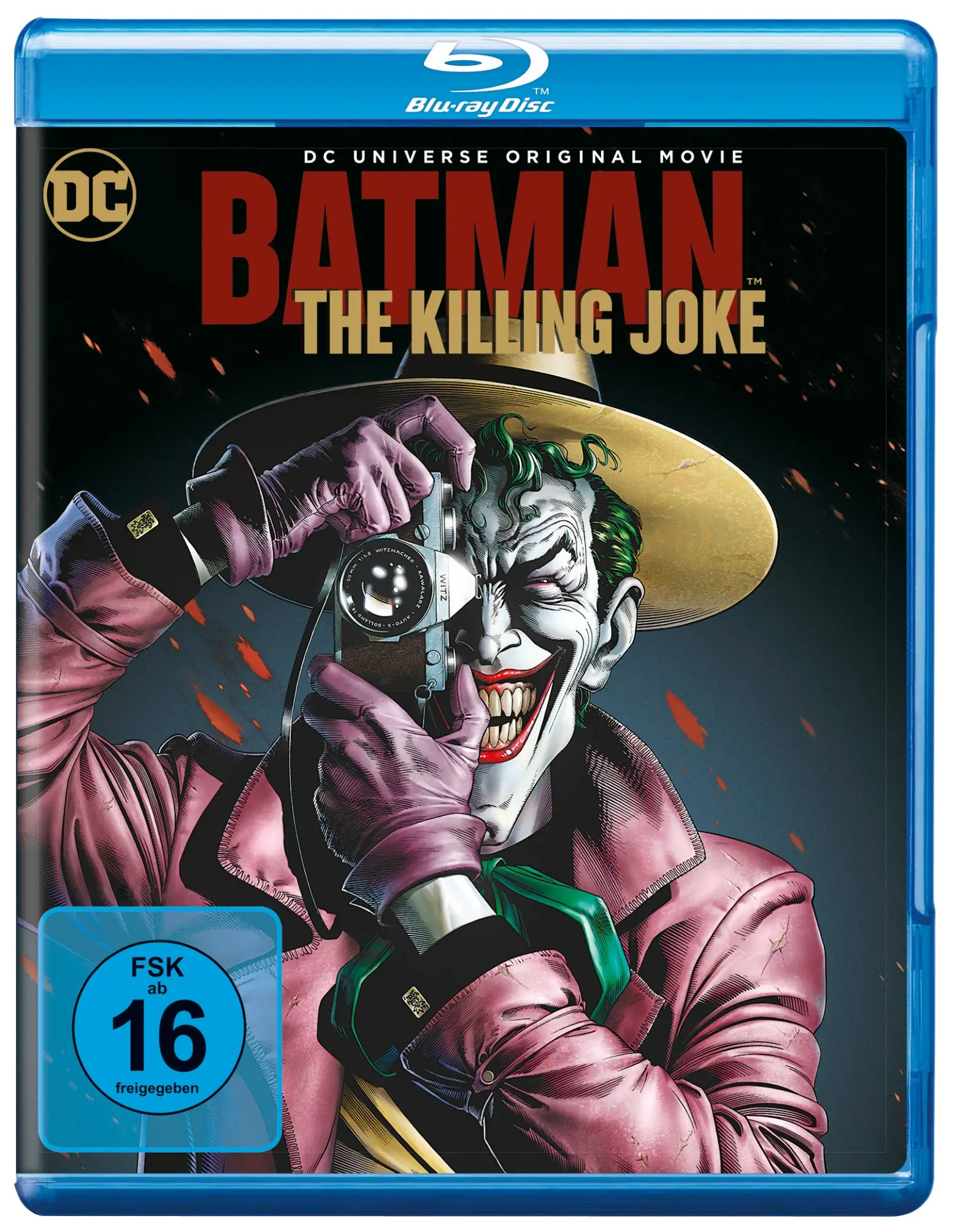 Batman: The Killing Joke (Blu-ray) Cover Batman: The Killing Joke (Blu-ray) Cover