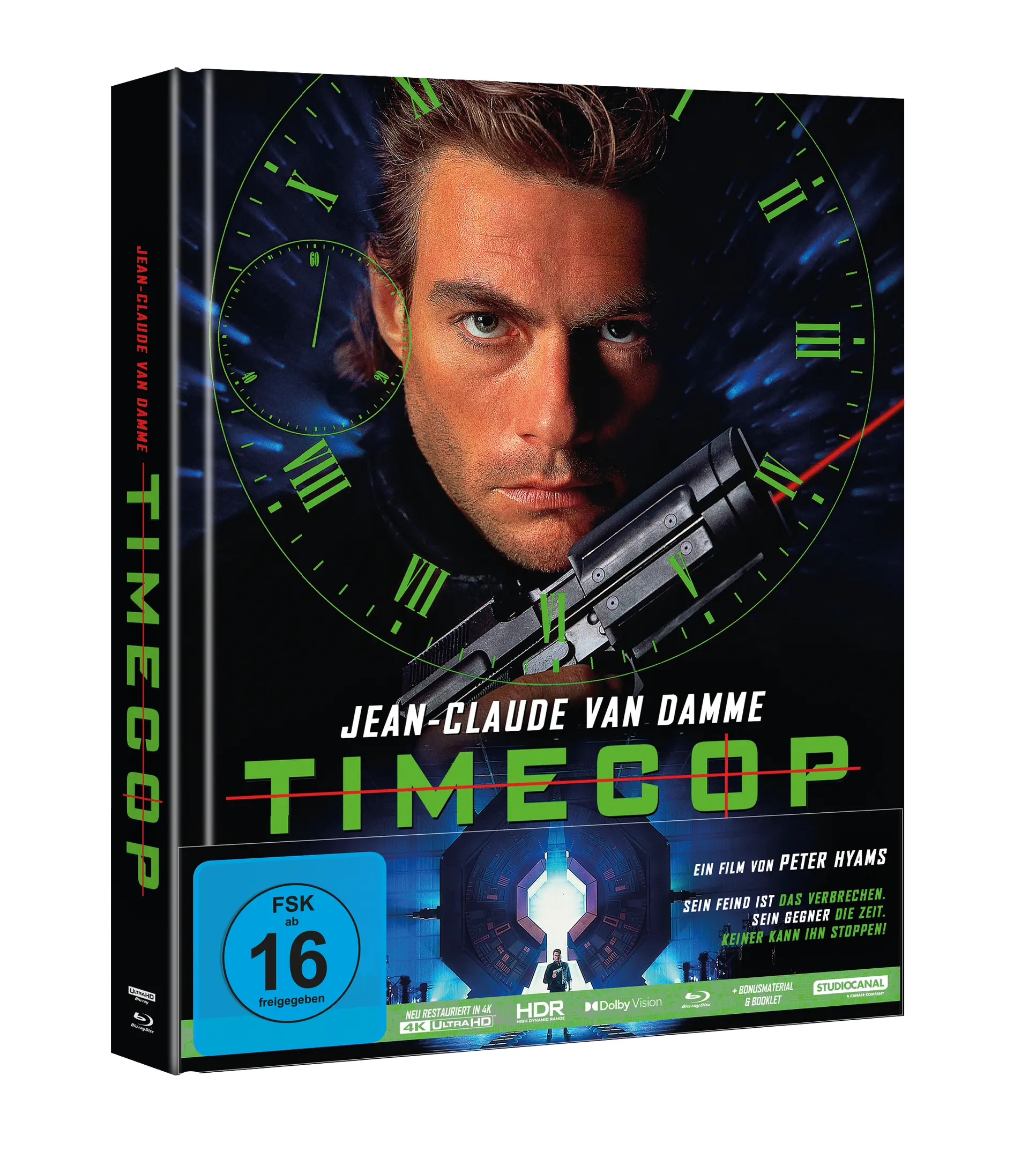 Timecop (Mediabook A, 4K-UHD+Blu-ray) Timecop (Mediabook A, 4K-UHD+Blu-ray)