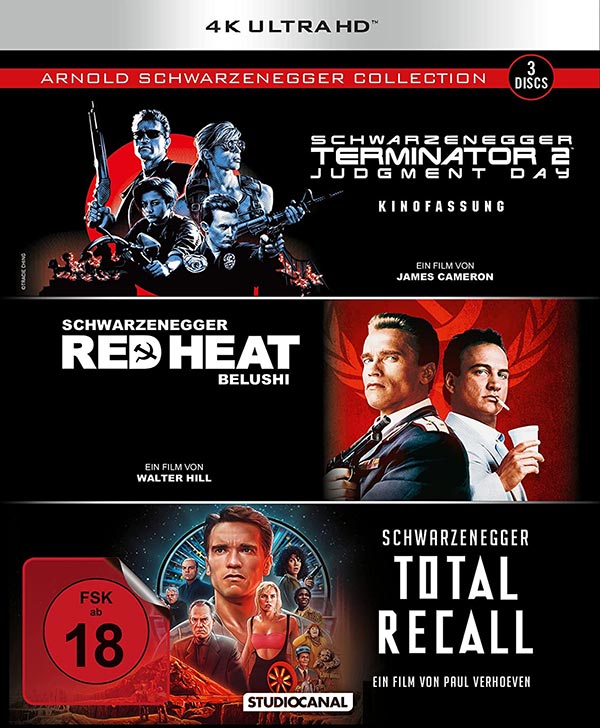 Arnold Schwarzenegger Collection (3 4K Ultra HDs) Arnold Schwarzenegger Collection (3 4K Ultra HDs)