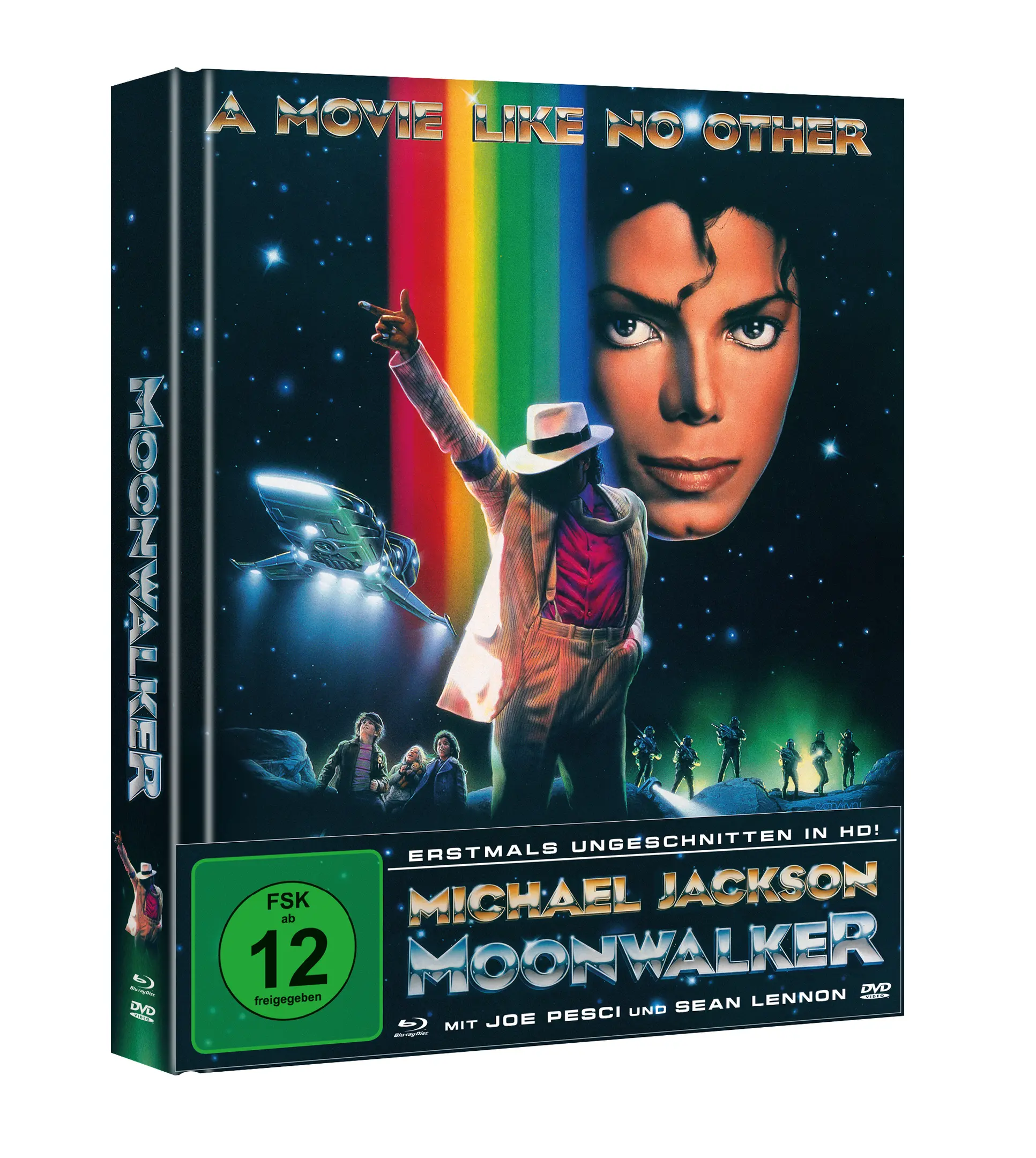 Moonwalker (Mediabook, Blu-ray+DVD)