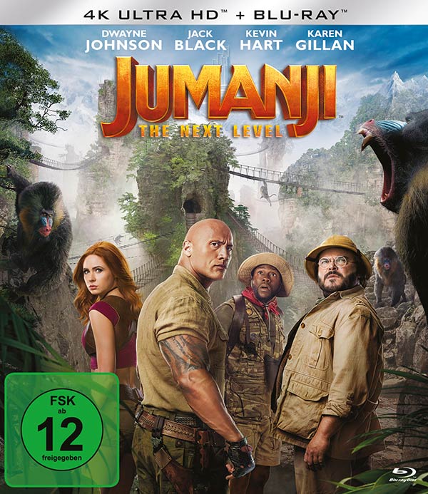 Jumanji: The Next Level (4K-UHD+Blu-ray)