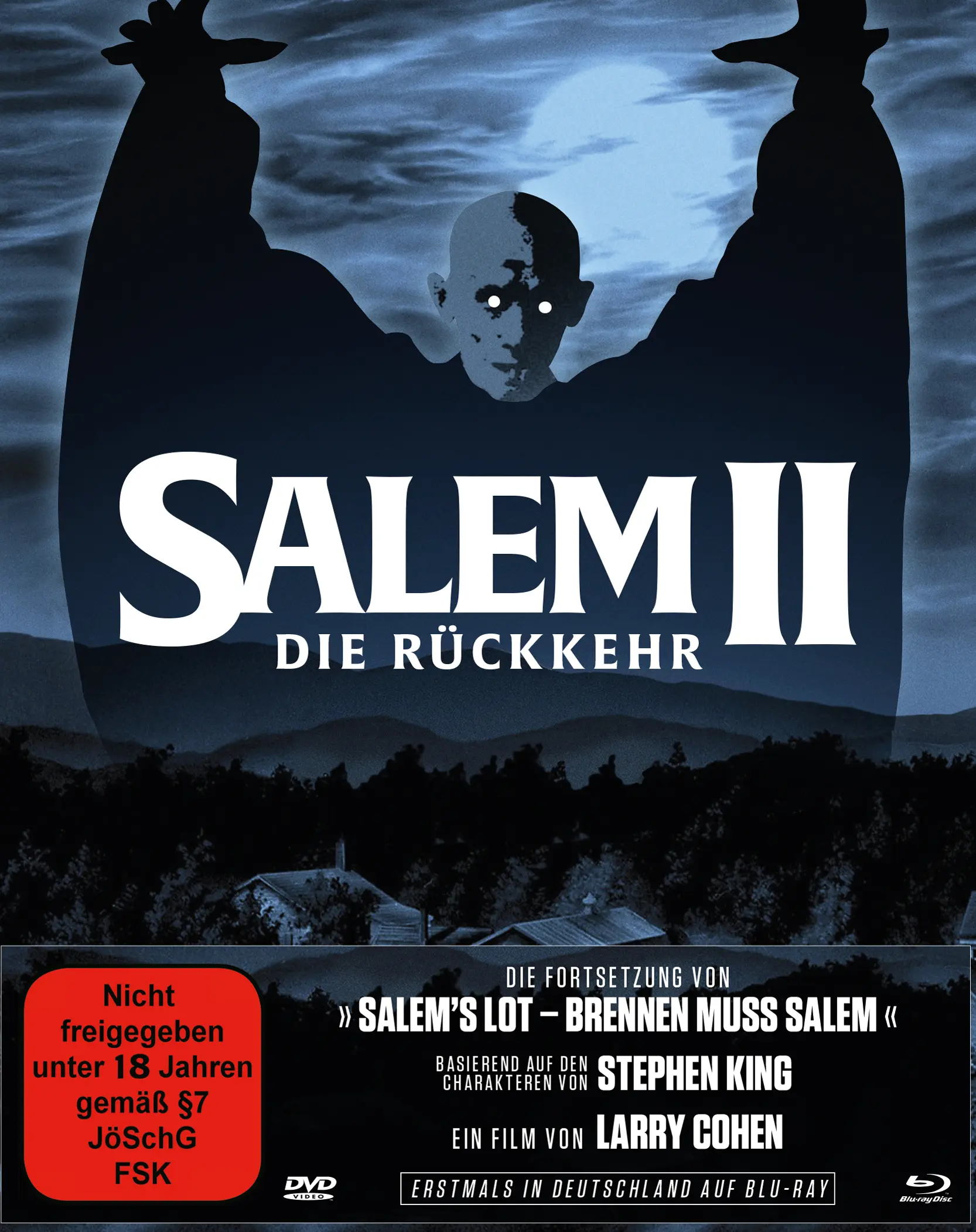 Salem II - Die Rückkehr (Mediabook, Blu-ray+DVD) Cover Salem II - Die Rückkehr (Mediabook, Blu-ray+DVD) Cover