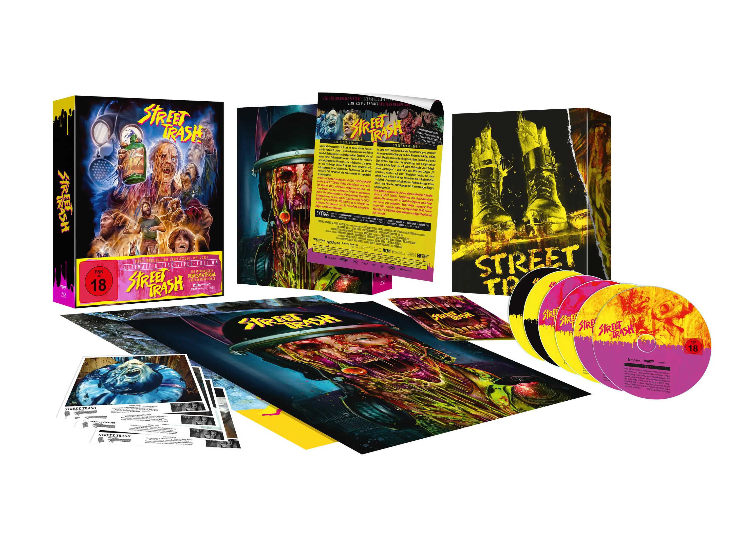 Street Trash (Collector's Edition, 2 4K-UHDs, 3 Blu-rays) (Shop exkl)