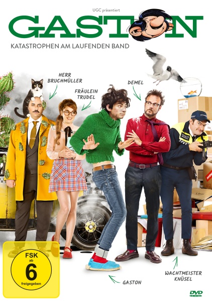 Gaston (DVD) Cover Gaston (DVD) Cover