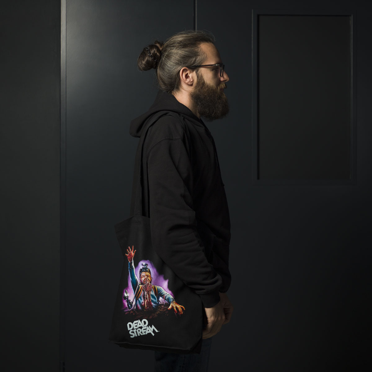 Deadstream Stofftasche Heavy Black Deadstream Stofftasche Heavy Black