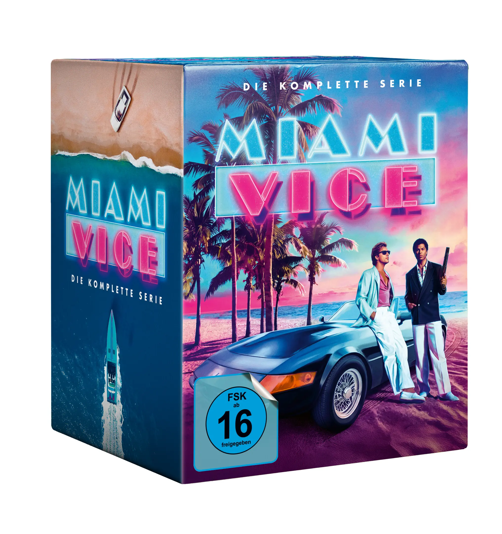 Miami Vice, Serienbox, Komplette Serie, FSK 16