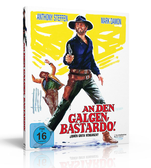 An den Galgen, Bastardo (Mediabook B, Blu-ray + DVD) An den Galgen, Bastardo (Mediabook B, Blu-ray + DVD)