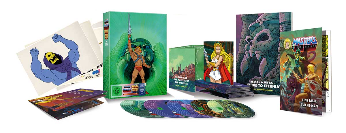 He-Man & She-Ra - The Eternia Collection (20 Blu-rays)-exkl Shop (inkl. 2 Austausch-Keepcases) He-Man & She-Ra - The Eternia Collection (20 Blu-rays)-exkl Shop (inkl. 2 Austausch-Keepcases)