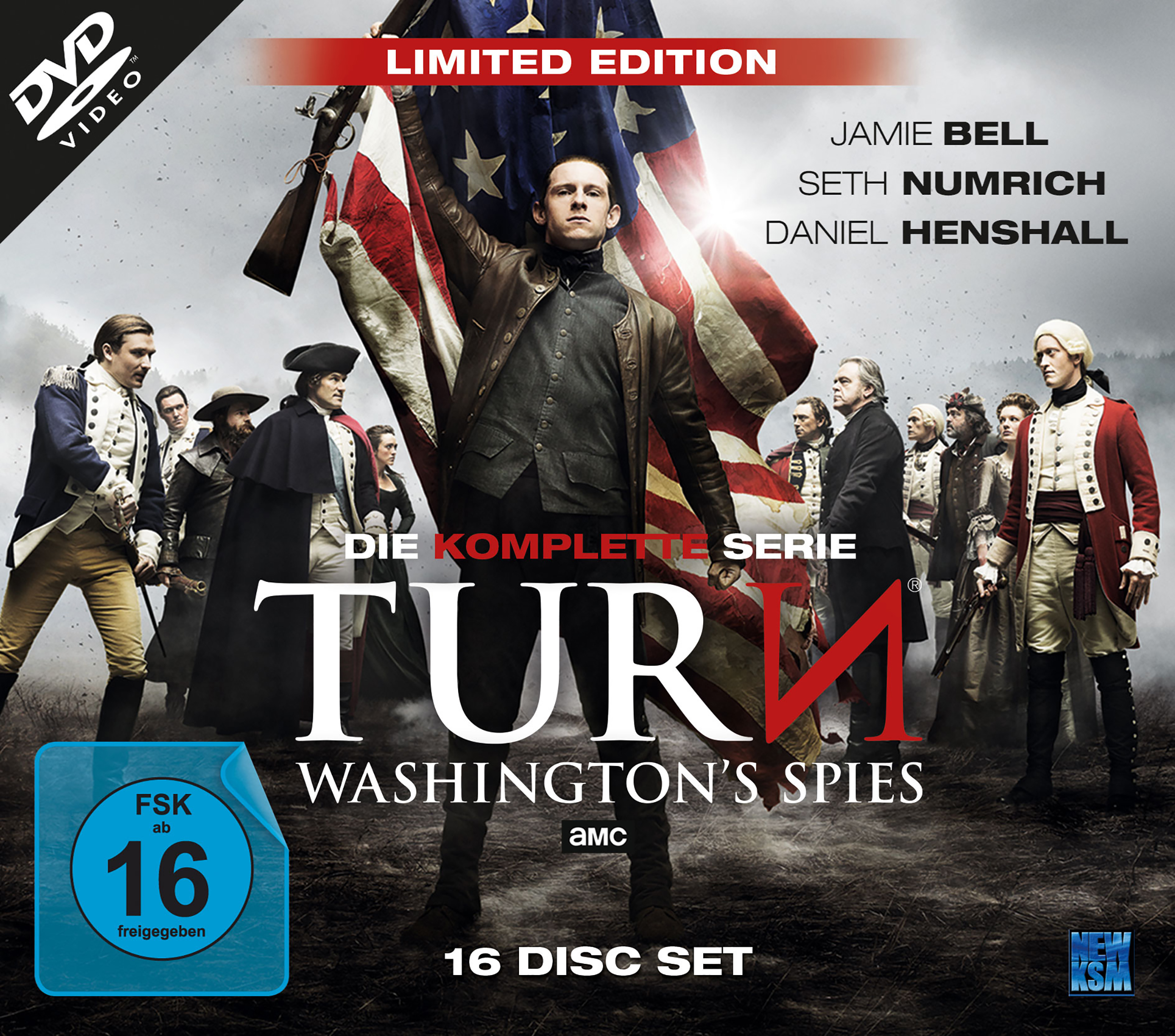 Turn - Washington's Spies - Complete Edition Staffel 1-4