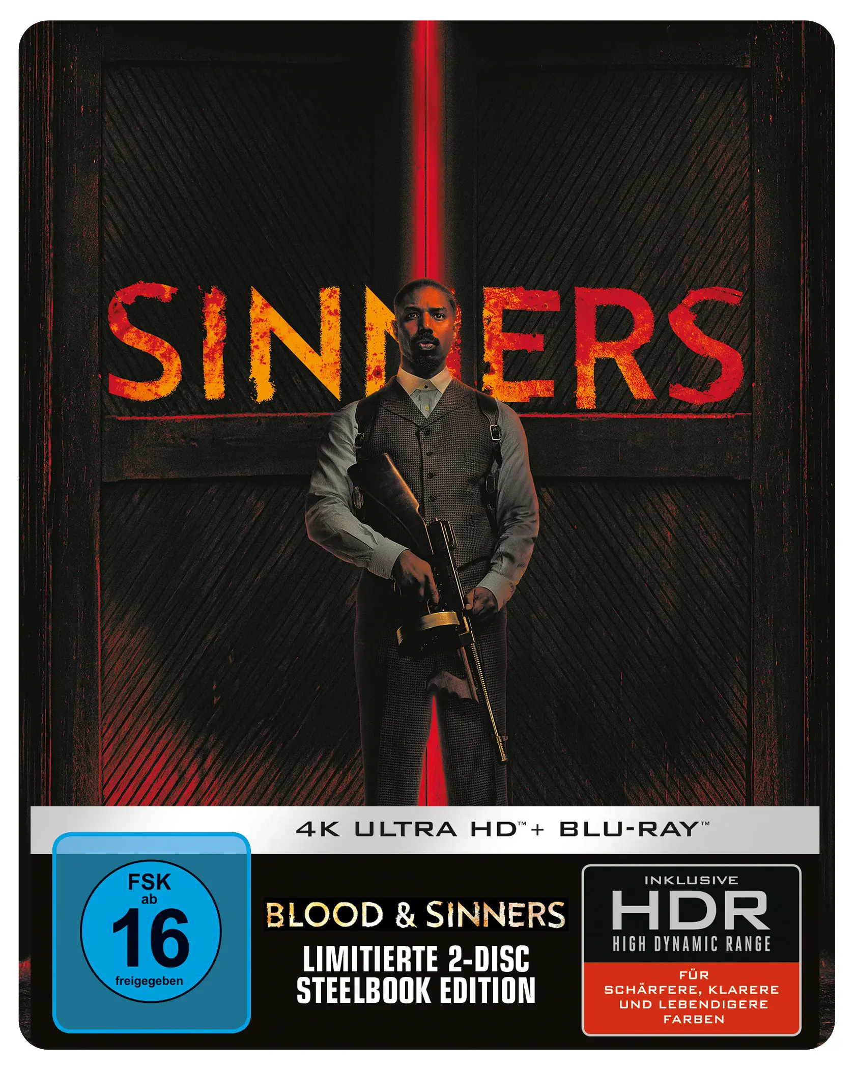 Blood & Sinners Steelbook (4K-UHD) Cover