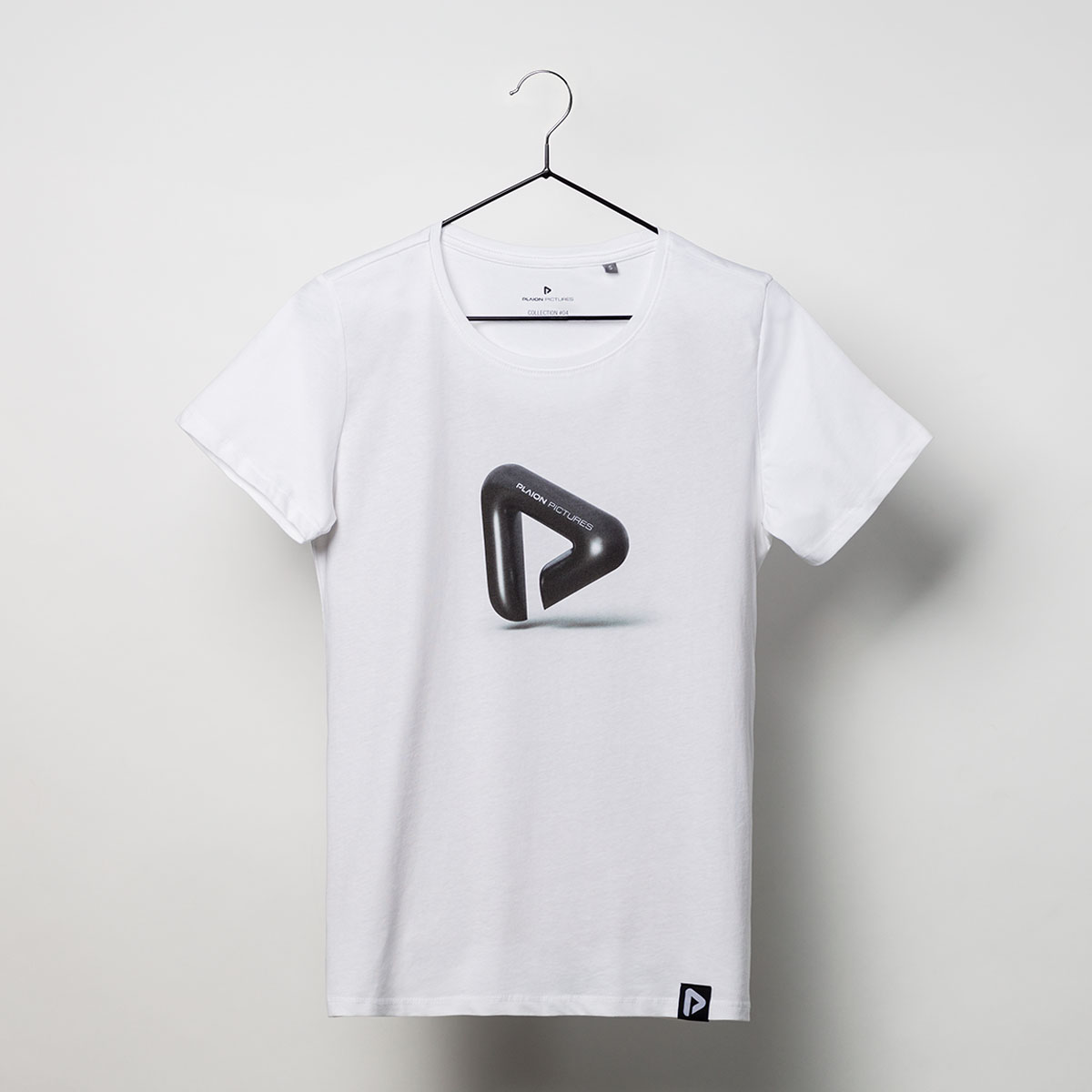 3D Graphic Logo PP T-Shirt Women White  Image 2