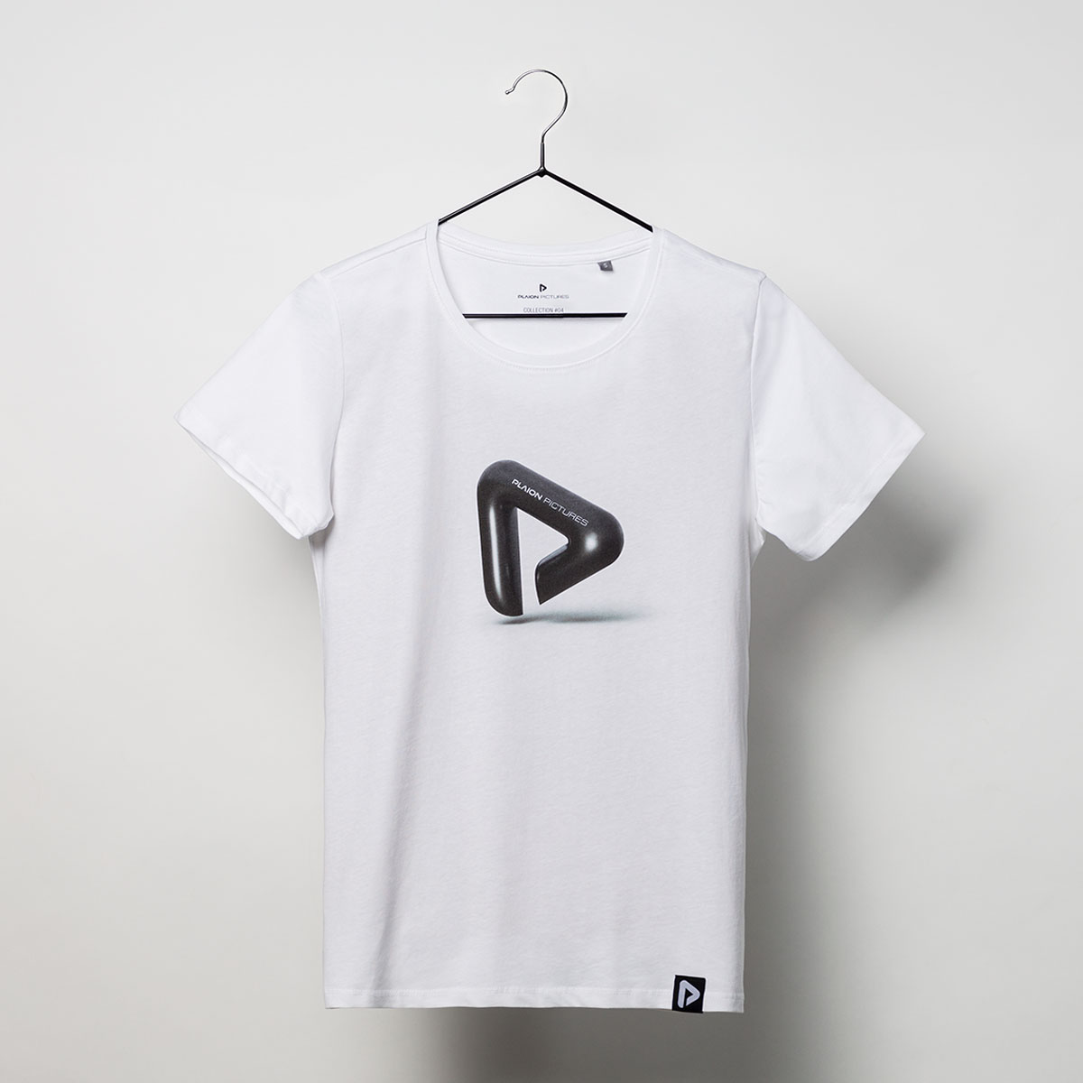 3D Graphic Logo PP T-Shirt Women White 3D Graphic Logo PP T-Shirt Women White