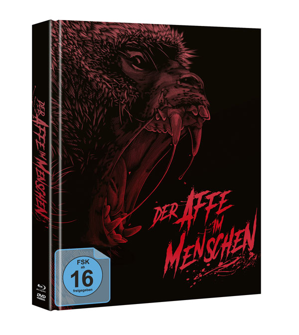 Der Affe im Menschen (Mediabook, Blu-ray+DVD)+Bonus-Blu-ray Image 2