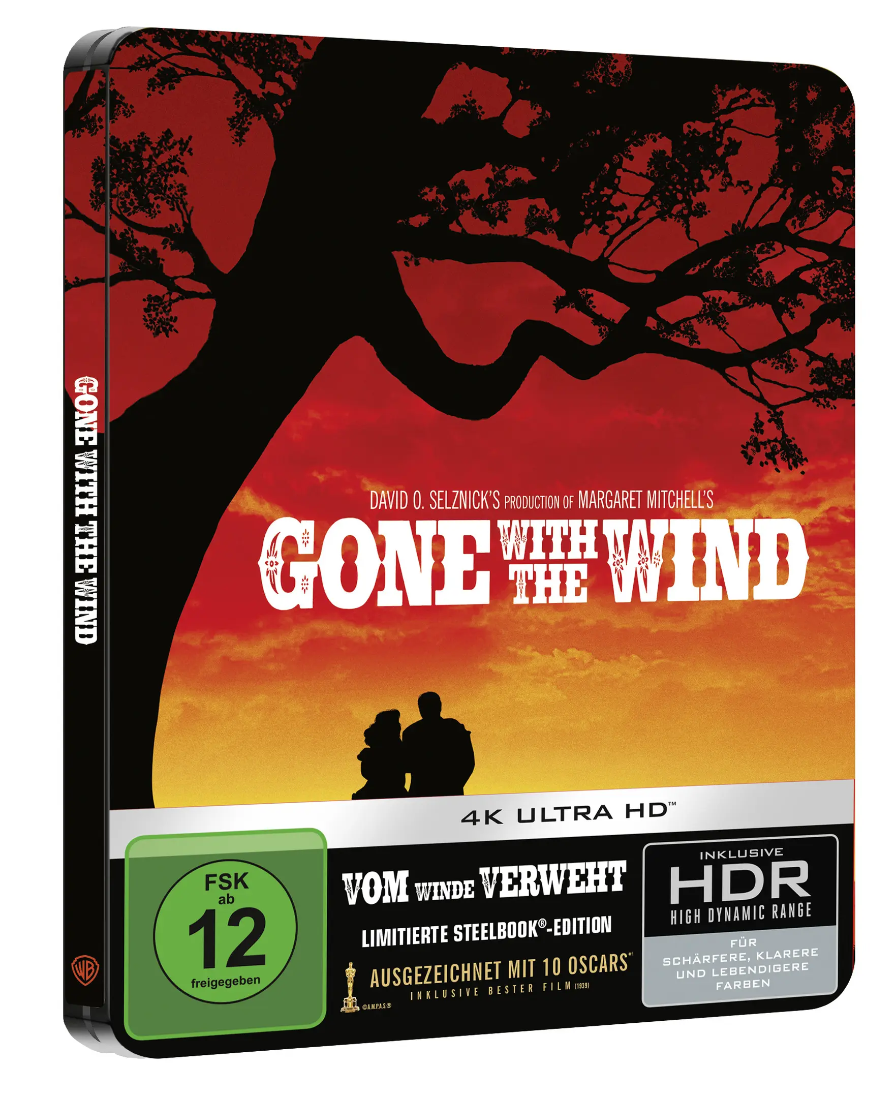 4K Ultra HD, HDR, Steelbook, Sonnenuntergang, Wind Filmumschlag
